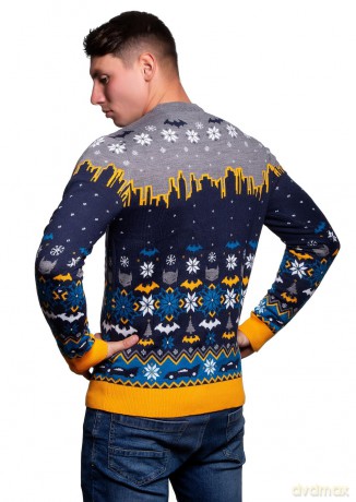 Batman Christmas Sweater Frosty Size XS