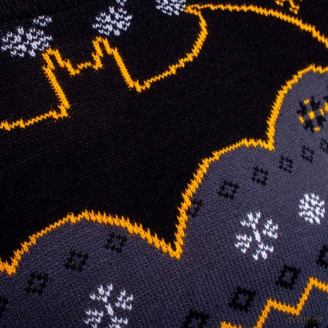 Batman Christmas Sweater Penguin Size M