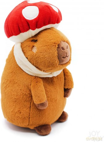 Capybara Plush Figure Mushroom 23 cm