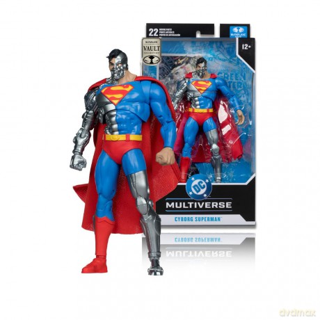 DC Multiverse McFarlane Vault Collection Action Figure Cyborg Superman (Revenge of the Green Lanterns) 18 cm