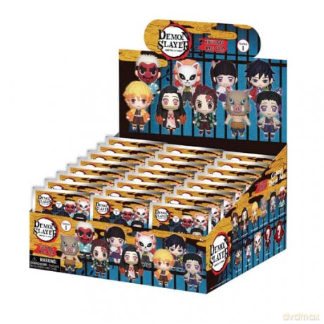 Demon Slayer: Kimetsu no Yaiba 3D PVC Bag Clips