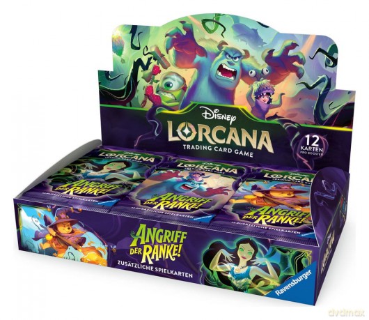 Disney Lorcana TCG Angriff der Ranke Booster German Version