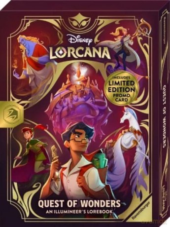 Disney Lorcana TCG Quest of Wonders - An Illumineer's Lorebook English Version