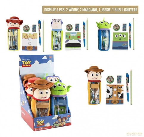Disney Plush Pencil Case with Accessories Toy Story