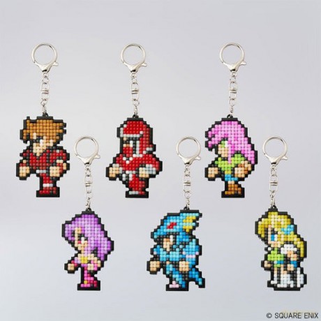 Final Fantasy Pixel Remaster DIY Pixel Art Keychain Collection Vol.2 Blind Box