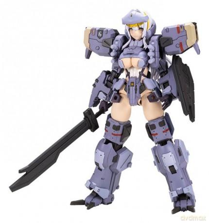 Front Mission Plastic Model Non Zenith Girl Gray Ver. 16 cm