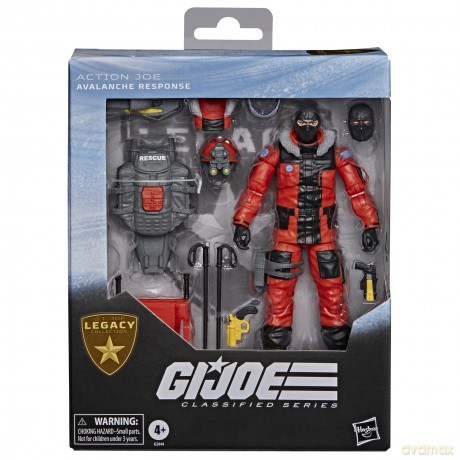 G.I. Joe Classified Series Legacy Collection Action Figure Action Joe - Avalanche Response 15 cm