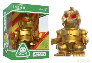 Godzilla Toho Fun! Fun! Mini Figure Mechagodzilla (Vintage Toy Gold)