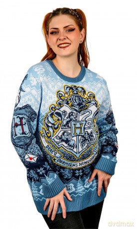 Harry Potter Christmas Sweater Hogwarts Size XXL