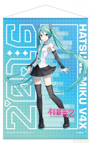 Hatsune Miku Wallscroll V4x Fabric 50 x 70 cm