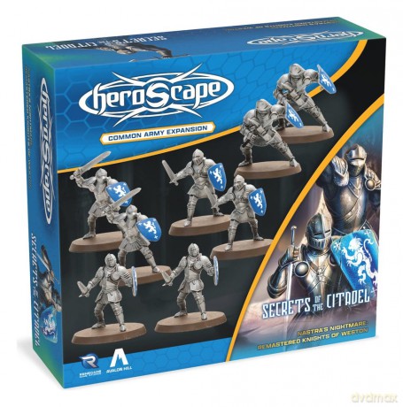 Heroscape Board Game Army Expansion Knights of Weston Remastered English Version