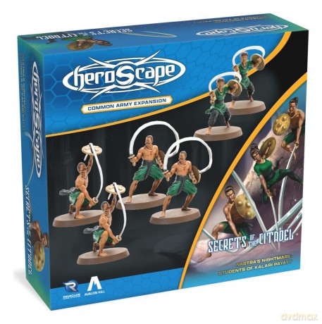 Heroscape Board Game Army Expansion Students of Kalari Pyatt English Version