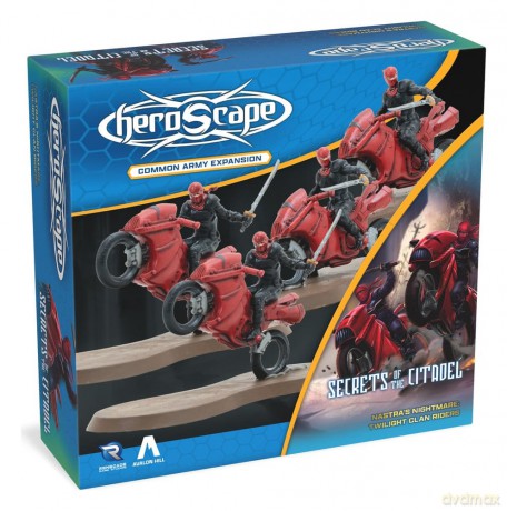 Heroscape Board Game Army Expansion Twilight Clan Riders English Version