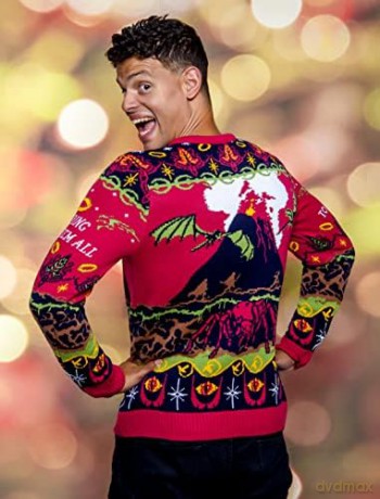 Lord Of The Rings Christmas Sweater One Sweater To Rule Them All Size XS