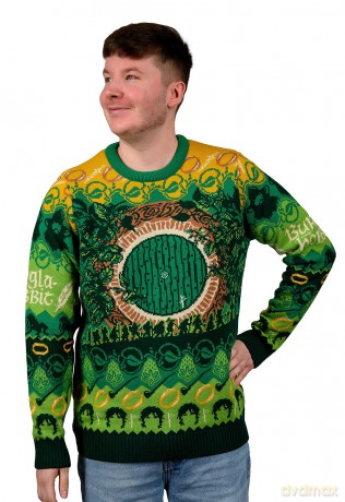Lord of the Rings Christmas Sweater The Shire Size XL