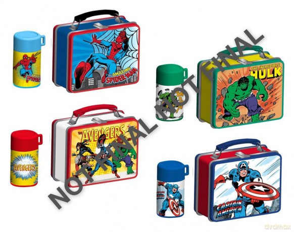 Marvel Lunch Time Collectibles Mini Figures 6 cm