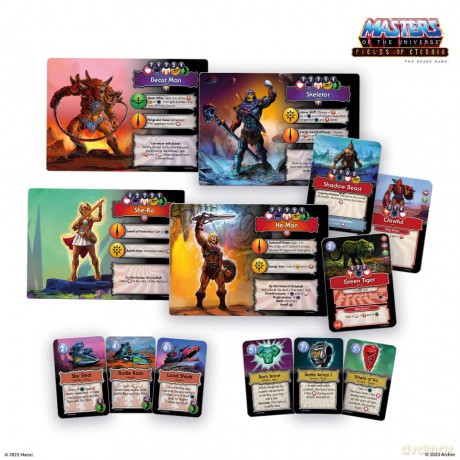 Masters of the Universe Board Game Fields of Eternia English Version