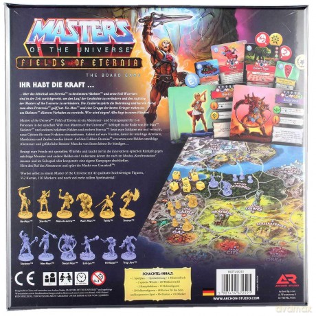 Masters of the Universe Board Game Fields of Eternia German Version