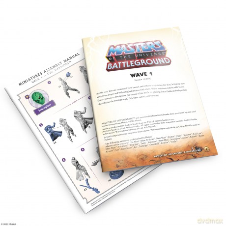 Masters of the Universe: Battleground Miniatures Game Wave 1: Evil Warriors Faction English Version
