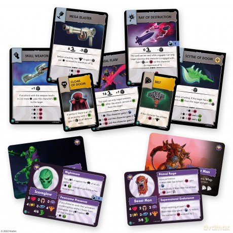 Masters of the Universe: Battleground Miniatures Game Wave 1: Evil Warriors Faction English Version
