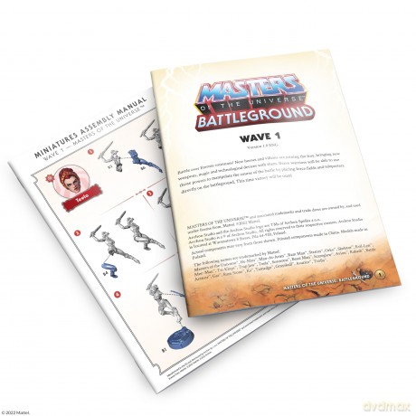 Masters of the Universe: Battleground Miniatures Game Wave 1: Masters of the Universe Faction English Version