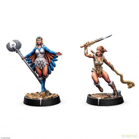 Masters of the Universe: Battleground Miniatures Game Wave 1: Masters of the Universe Faction English Version