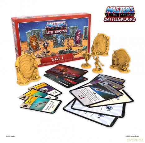 Masters of the Universe: Battleground Miniatures Game Wave 1: Masters of the Universe Faction French Version