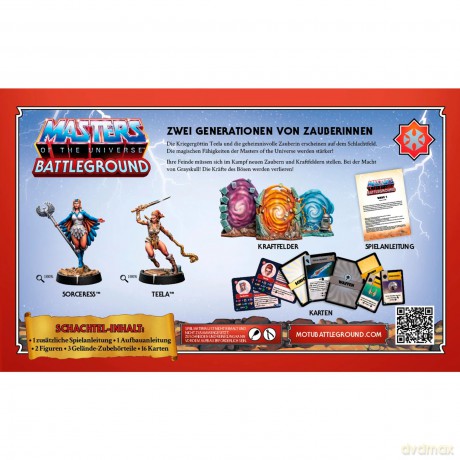 Masters of the Universe: Battleground Miniatures Game Wave 1: Masters of the Universe Faction German Version