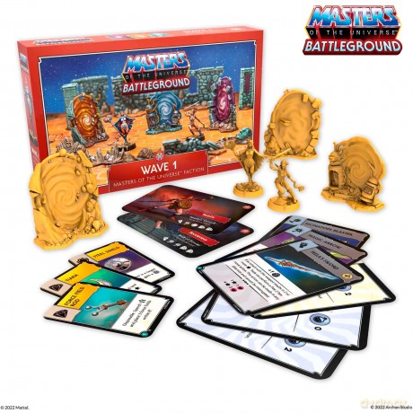 Masters of the Universe: Battleground Miniatures Game Wave 1: Masters of the Universe Faction German Version
