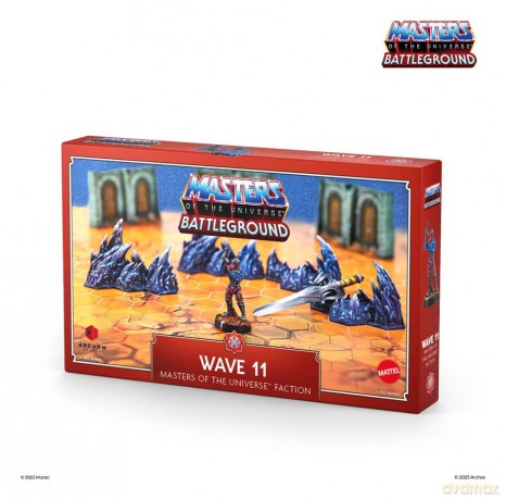 Masters of the Universe: Battleground Miniatures Game Wave 11: MOTU Faction (Roboto) German Version