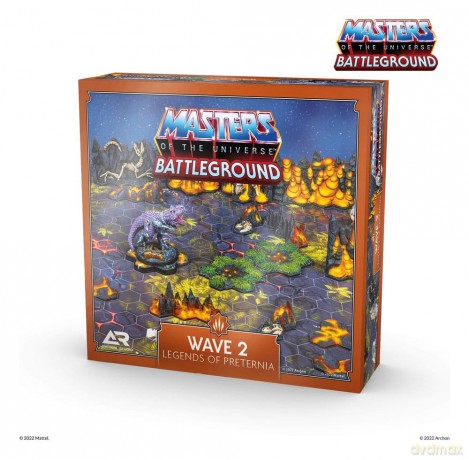 Masters of the Universe: Battleground Miniatures Game Wave 2: Legends of Preternia French Version