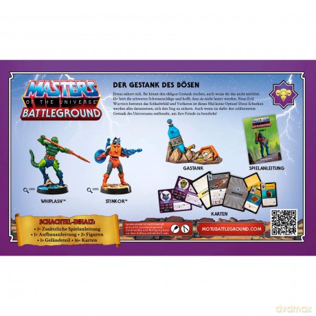 Masters of the Universe: Battleground Miniatures Game Wave 3: Evil Warriors Faction German Version