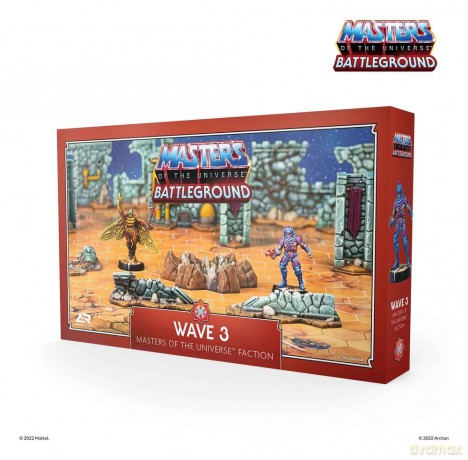 Masters of the Universe: Battleground Miniatures Game Wave 3: Masters of the Universe Faction Italian Version