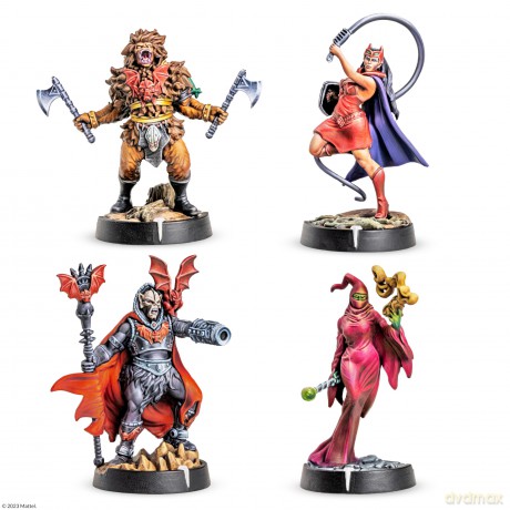 Masters of the Universe: Battleground Miniatures Game Wave 4: The Power of the Evil Horde English Version