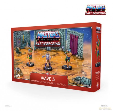 Masters of the Universe: Battleground Miniatures Game Wave 5: Masters of the Universe faction Spanish Version