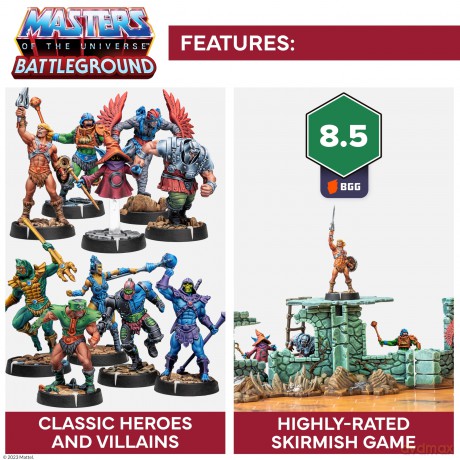 Masters of the Universe: Battleground Miniatures Game Wave 6: Evil Horde Faction English Version