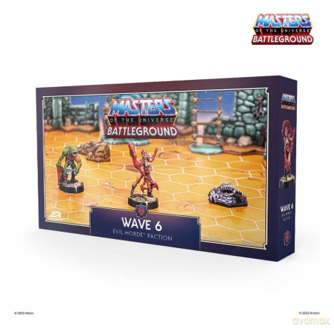 Masters of the Universe: Battleground Miniatures Game Wave 6: Evil Horde faction Spanish Version