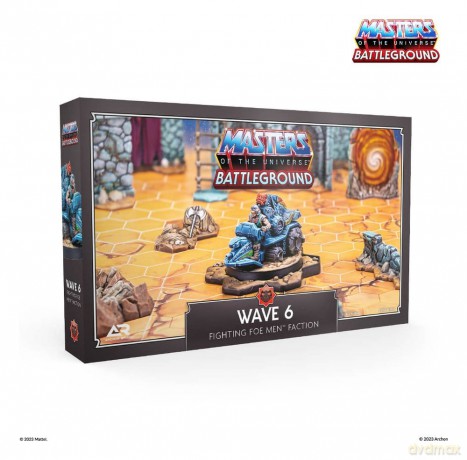 Masters of the Universe: Battleground Miniatures Game Wave 6: Fighting Foe Men Faction French Version