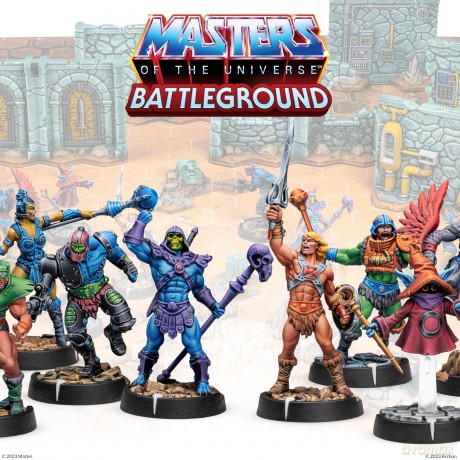 Masters of the Universe: Battleground Miniatures Game Wave 8: Snake Men Faction English Version