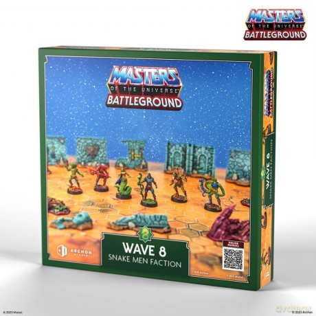 Masters of the Universe: Battleground Miniatures Game Wave 8: Snake Men Faction French Version