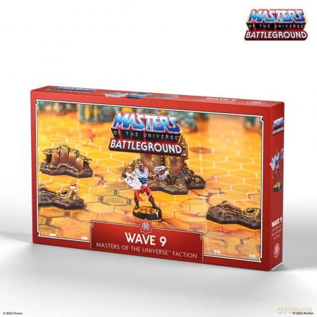 Masters of the Universe: Battleground Miniatures Game Wave 9: Masters of the Universe Faction Spanish Version