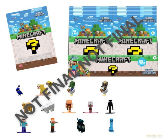 Minecraft Nano Metalfigs Mini Figures Blind Pack