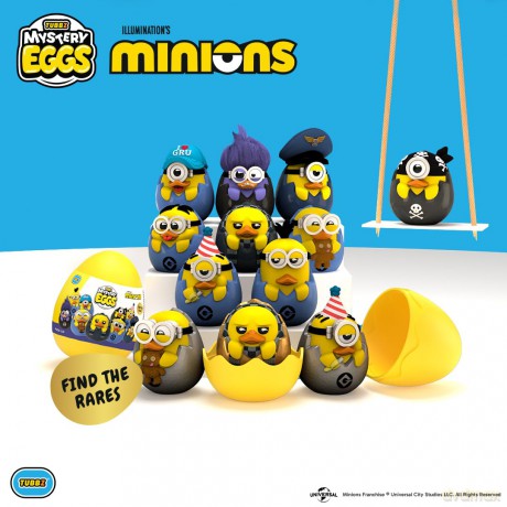 Minions Tubbz Mini Figures Mystery Egg Blind Box