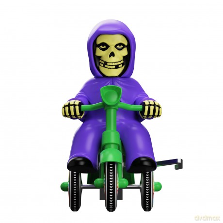 Misfits Super Cycles Vehicle Fiend (Purple w/ Green Trike)