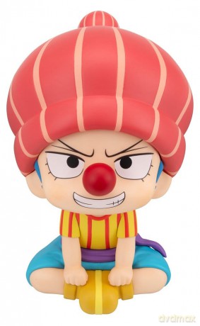 One Piece Look Up PVC Figure Buggy Childhood Ver. 11 cm