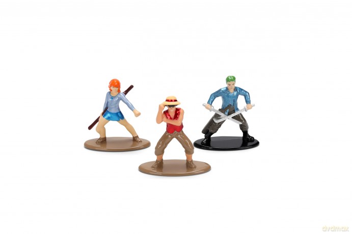 One Piece Nano Metalfigs Mini Figures 3-Pack