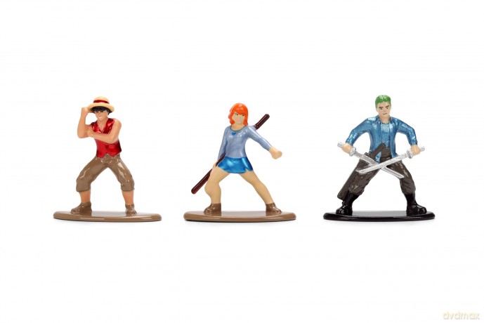 One Piece Nano Metalfigs Mini Figures 3-Pack