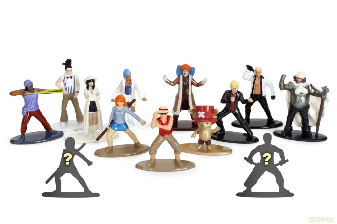 One Piece Nano Metalfigs Mini Figures Blind Pack 5 cm