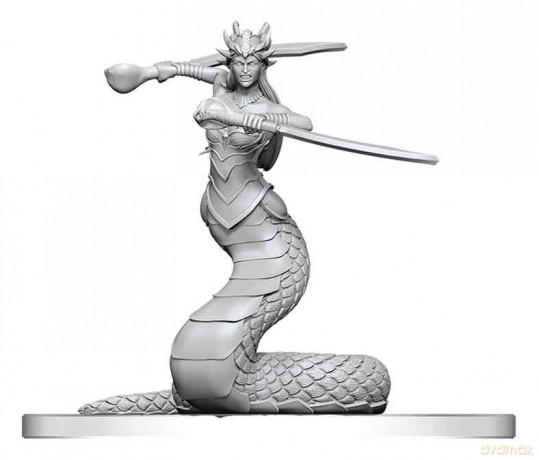 Pathfinder Battles Deep Cuts Unpainted Miniature Lamia Matriarch 13 cm