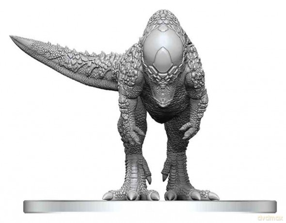 Pathfinder Battles Deep Cuts Unpainted Miniature Pachycephalosaurus 13 cm